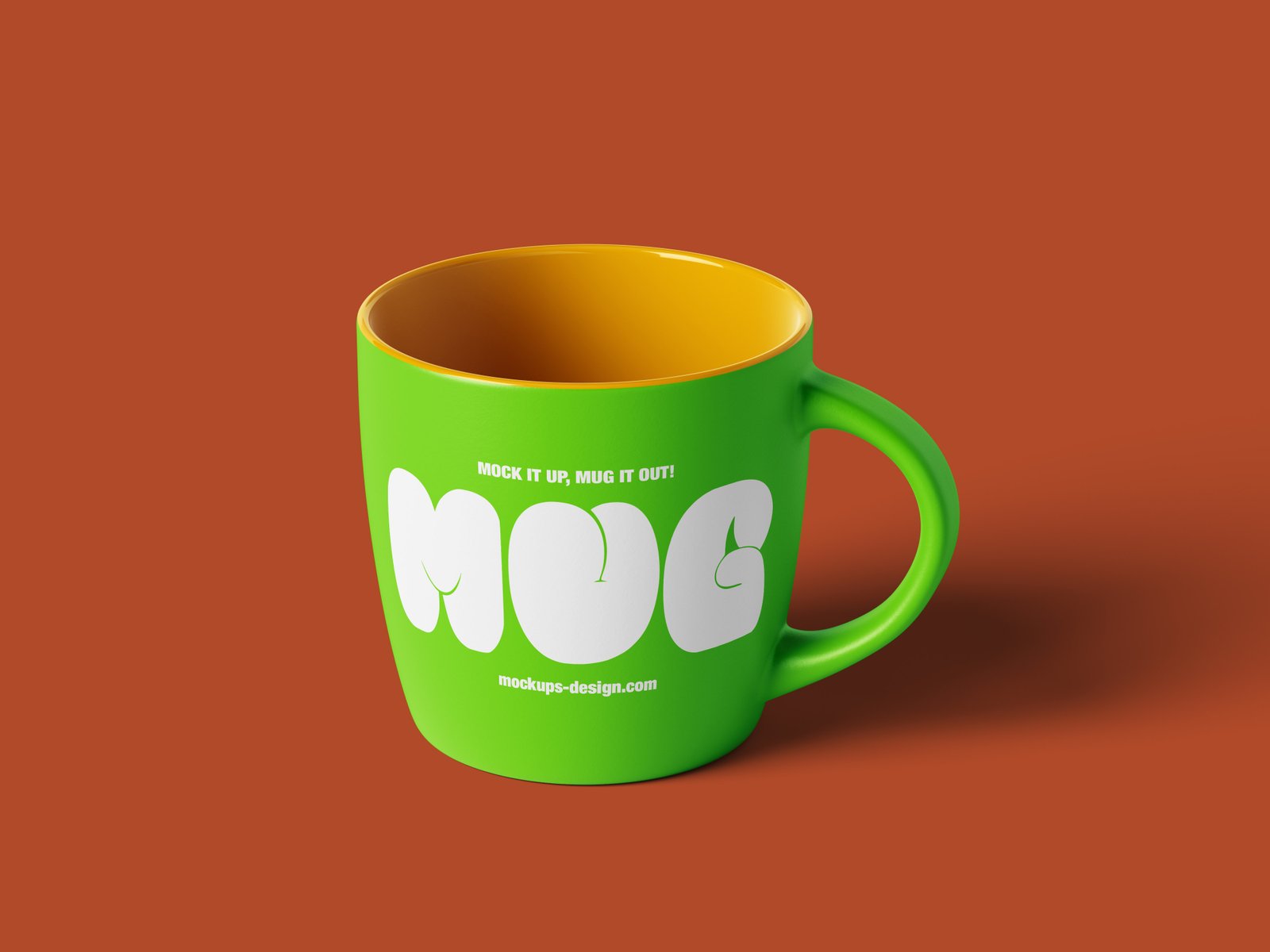 Custom printed coffee mug